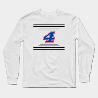 Josh Berry #4 2024 NASCAR Design Long Sleeve T-Shirt